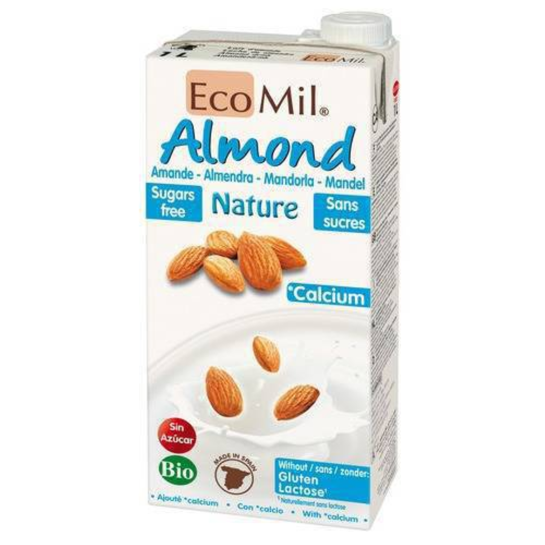 ECOMIL ALMOND NATURE CALCIUM S/FREE 1LT